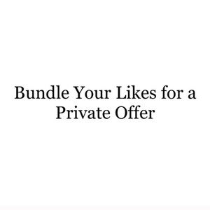 Bundle for a private offer & ship discount!